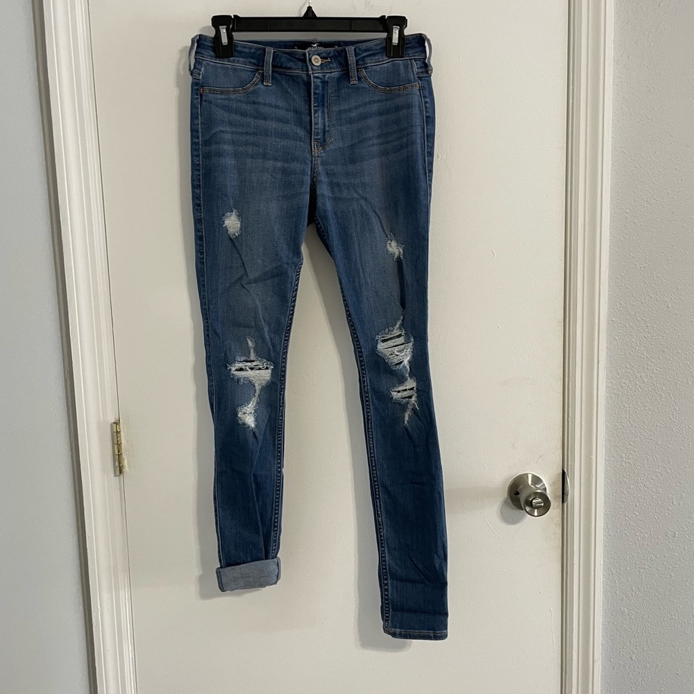 Hollister Mid-rise Jean legging size 7Long